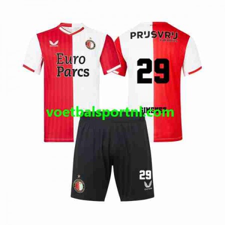 Feyenoord Rotterdam Santiago Gimenez 29 Kind Thuis Tenue 2023-24